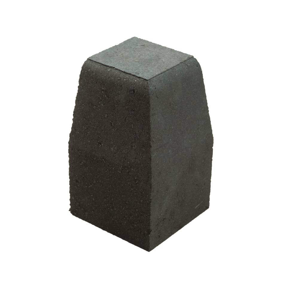 AG Kerb Bullnose High Rise Ext Corner Smooth Slate